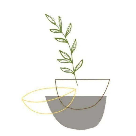 Modern minimalist branch with vase art print - Picture 2 of 2
